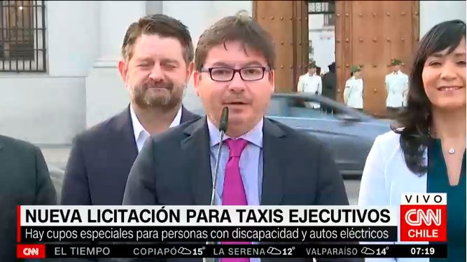 Nueva licitación para taxis ejecutivos contempla la inclusión y la electromovilidad